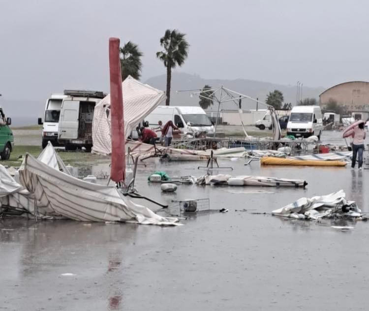 Milazzo, disagi e danni al mercato del giovedì
