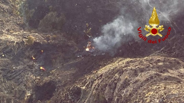 Canadair si schianta sull’Etna, 2 morti