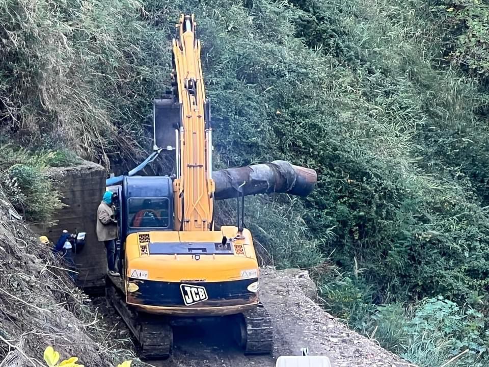 Saldatura condotta idrica, lavori ultimati in anticipo