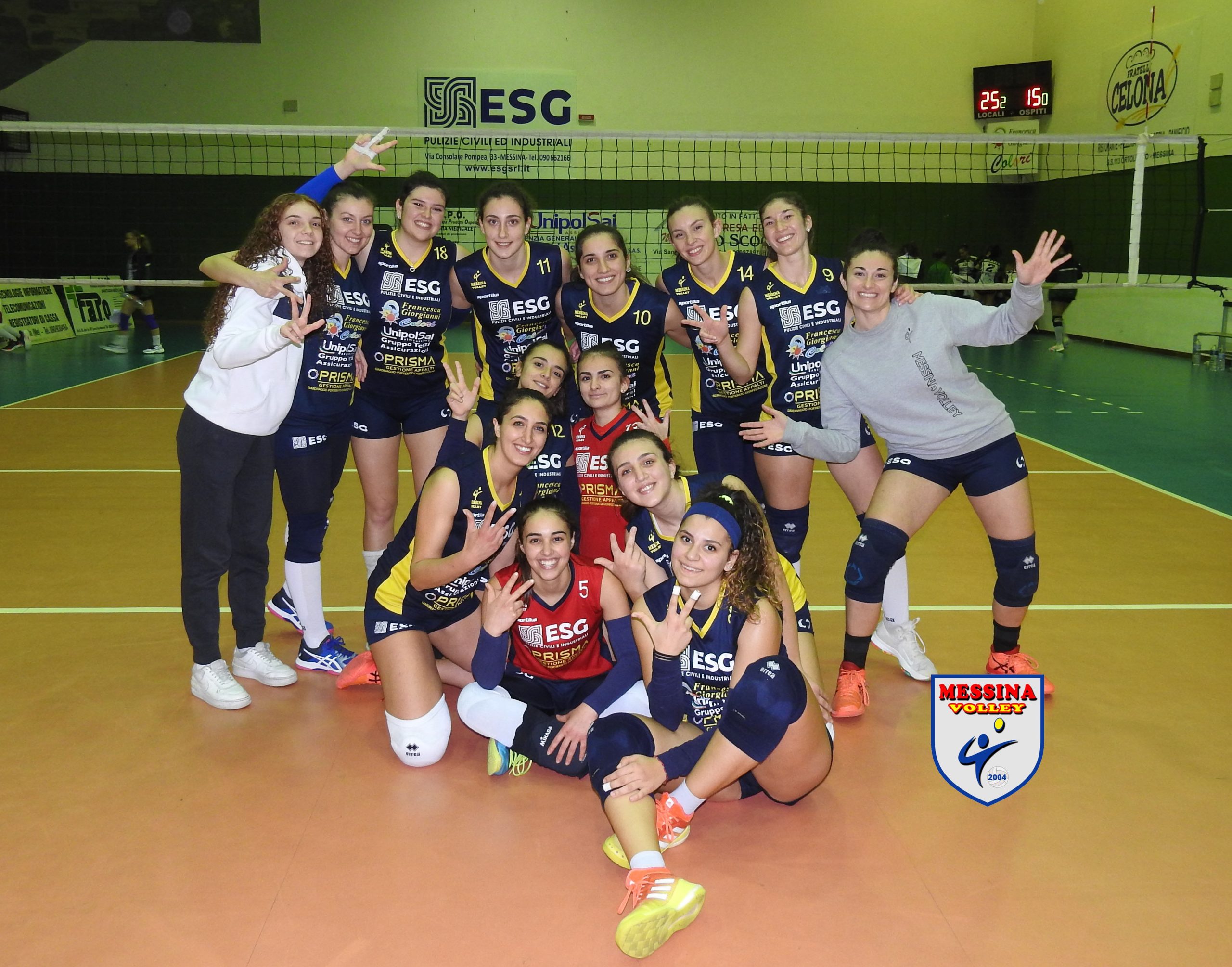 Il Messina Volley riparte battendo la Golden Volley Acicatena (3-0)