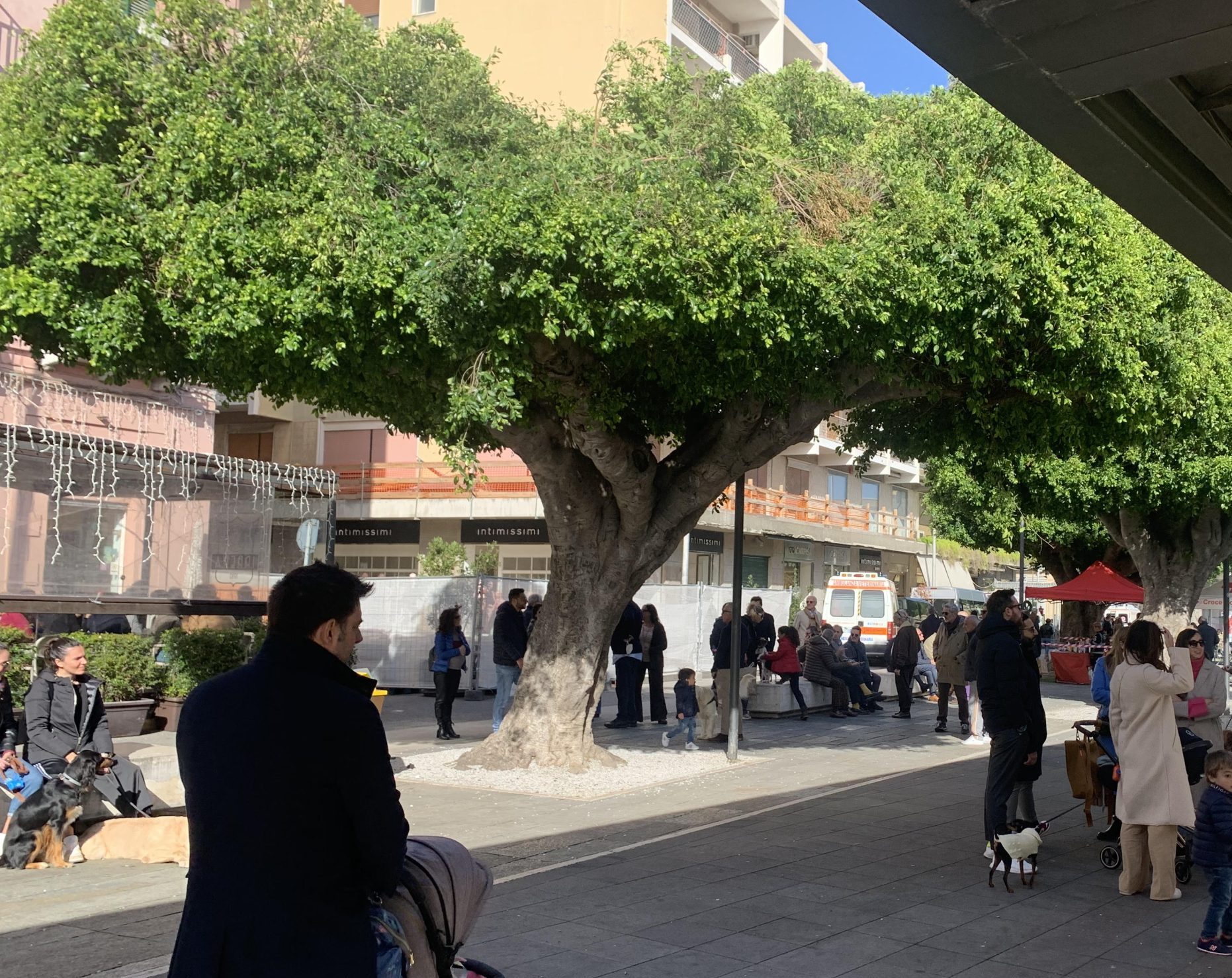 Le famiglie si riprendono piazza Cairoli