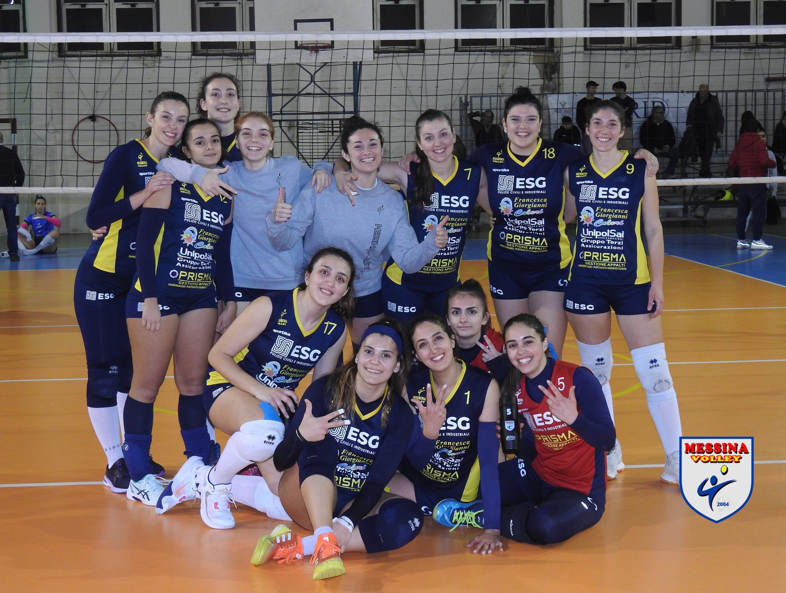Il Messina Volley vince per 3-0 sul VolleyValley Funivia dell’Etna e conquista il secondo posto