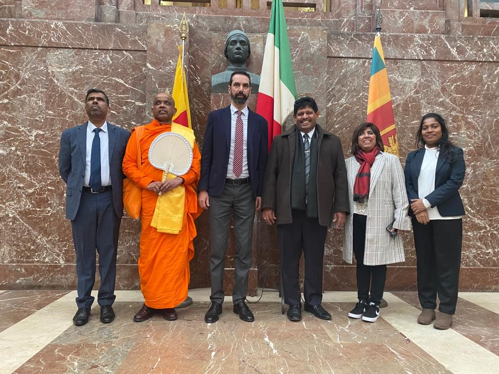 Ambasciatore dello Sri Lanka ospite a Palazzo Zanca