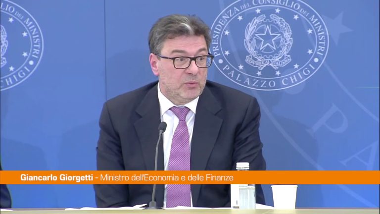 Superbonus, Giorgetti “Dl risolve problema crediti e conti pubblici”