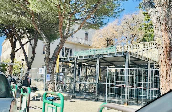 Cristo Re, lavori in corso