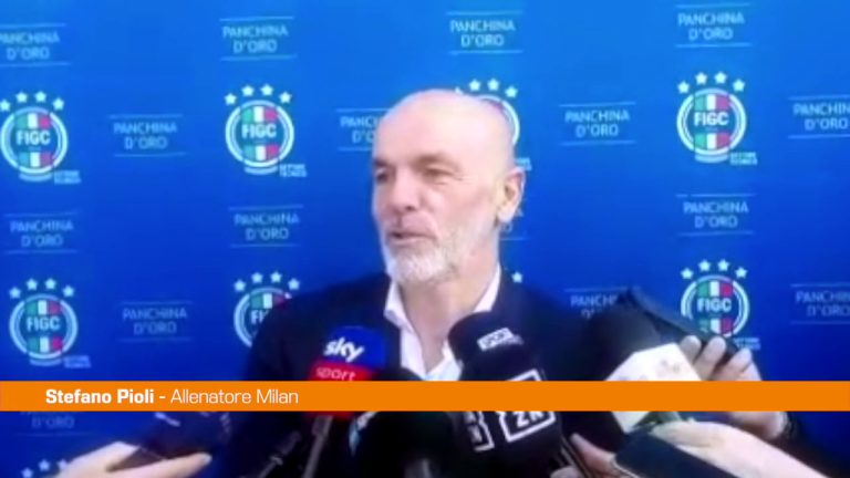 Panchina d’oro a Pioli “Condiviso con quanti lavorano a Milanello”