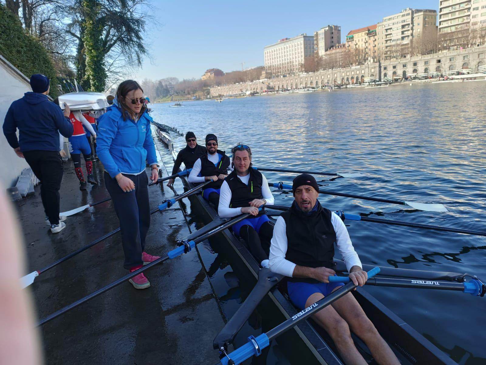 “D’Inverno sul Po”, a Torino primeggiano gli atleti della Canottieri Paradiso di Messina