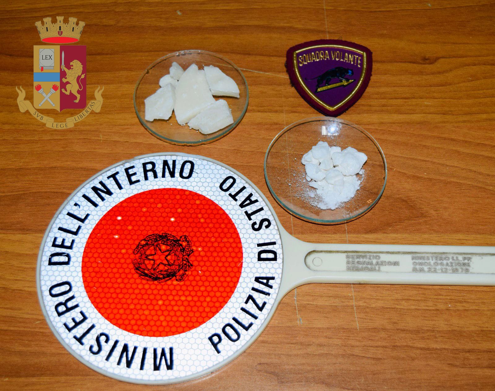 Cocaina e crack: arrestato 32enne dai Poliziotti