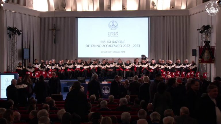 Cattolica, inaugurato l’anno accademico della sede romana