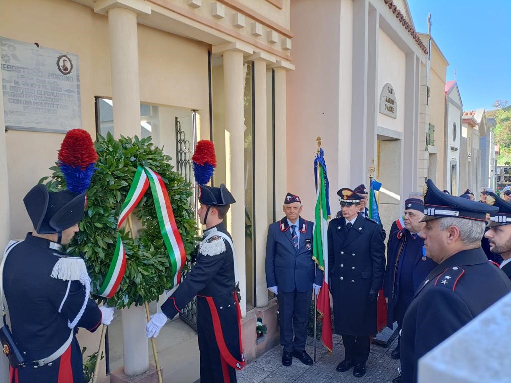 Carabinieri commemorano Sebastiano Pagano
