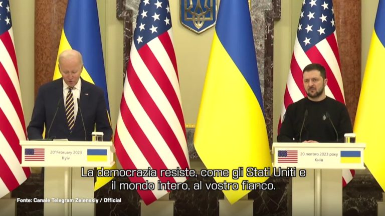 Ucraina, Biden “La democrazia resiste”