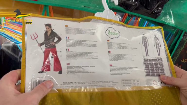 Carnevale di Viareggio, sequestrati 16mila prodotti non sicuri