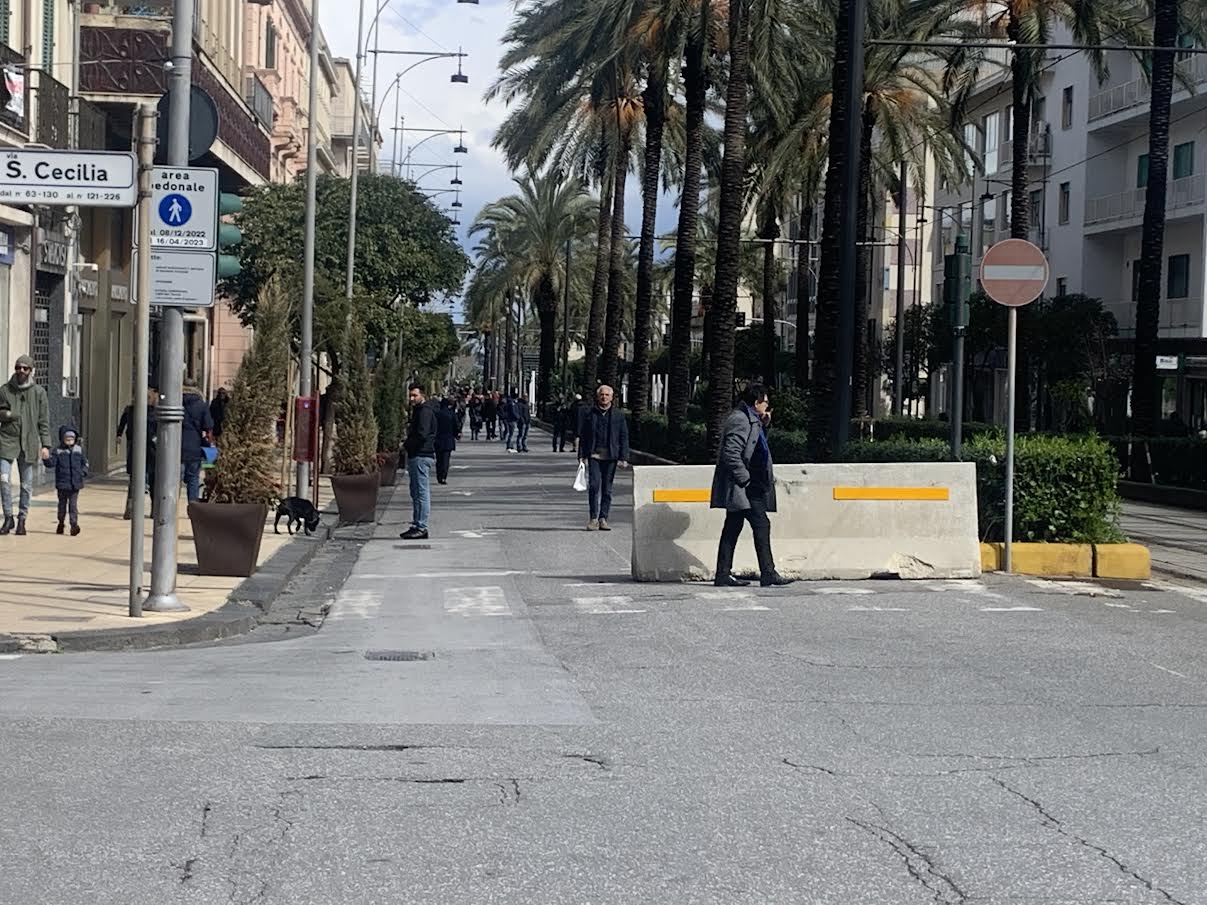 Prorogata isola in un tratto del Viale San Martino