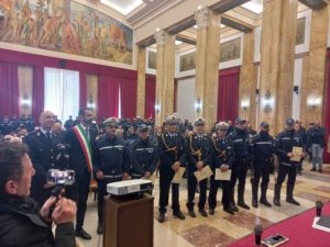 Celebrato anniversario fondazione Corpo Vigili urbani