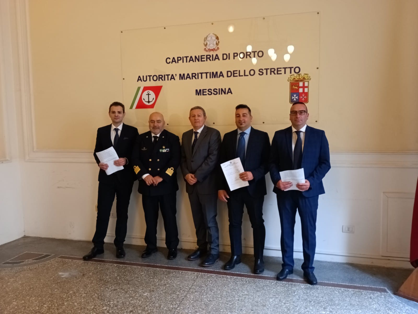 Capitaneria, consegnate licenze di pilotaggio