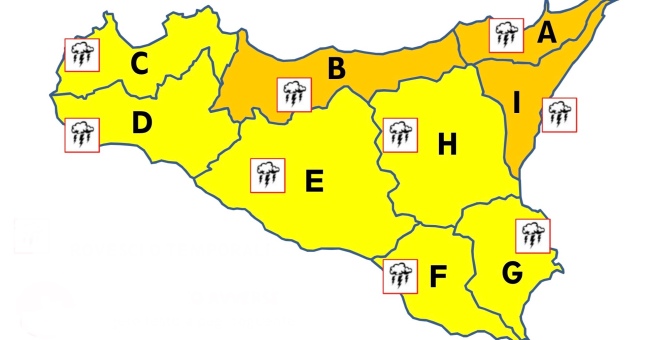 Allerta meteo, scuole chiuse nel Messinese
