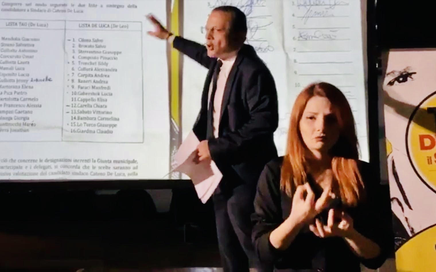 Cateno De Luca: un uomo solo al comando