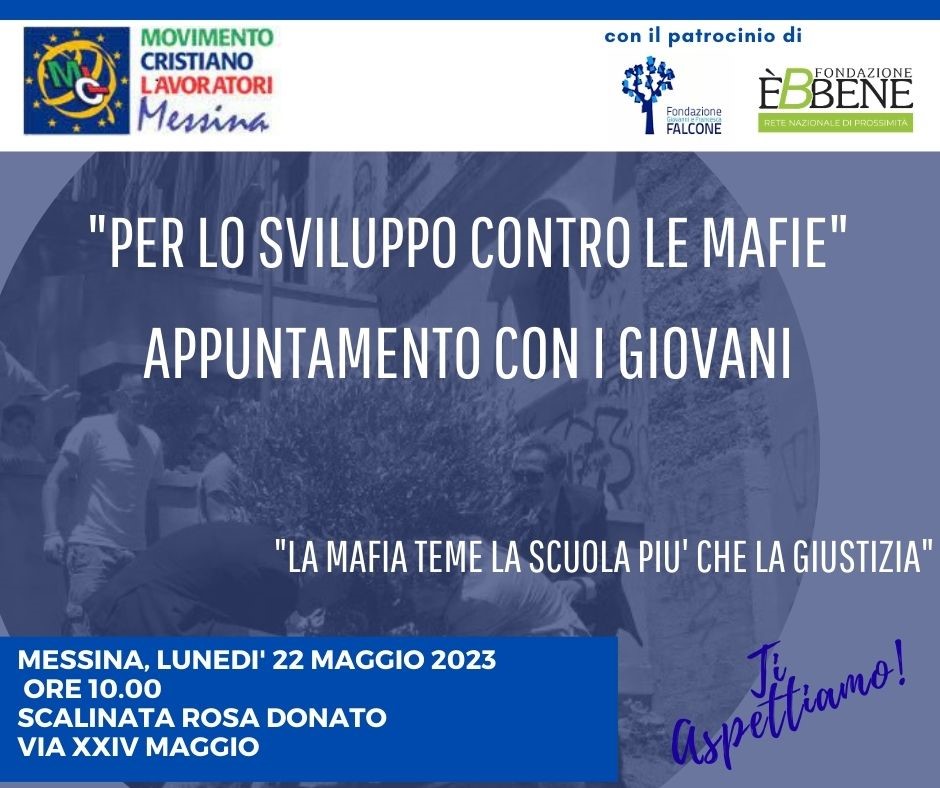 Mcl, incontro sulla legalità