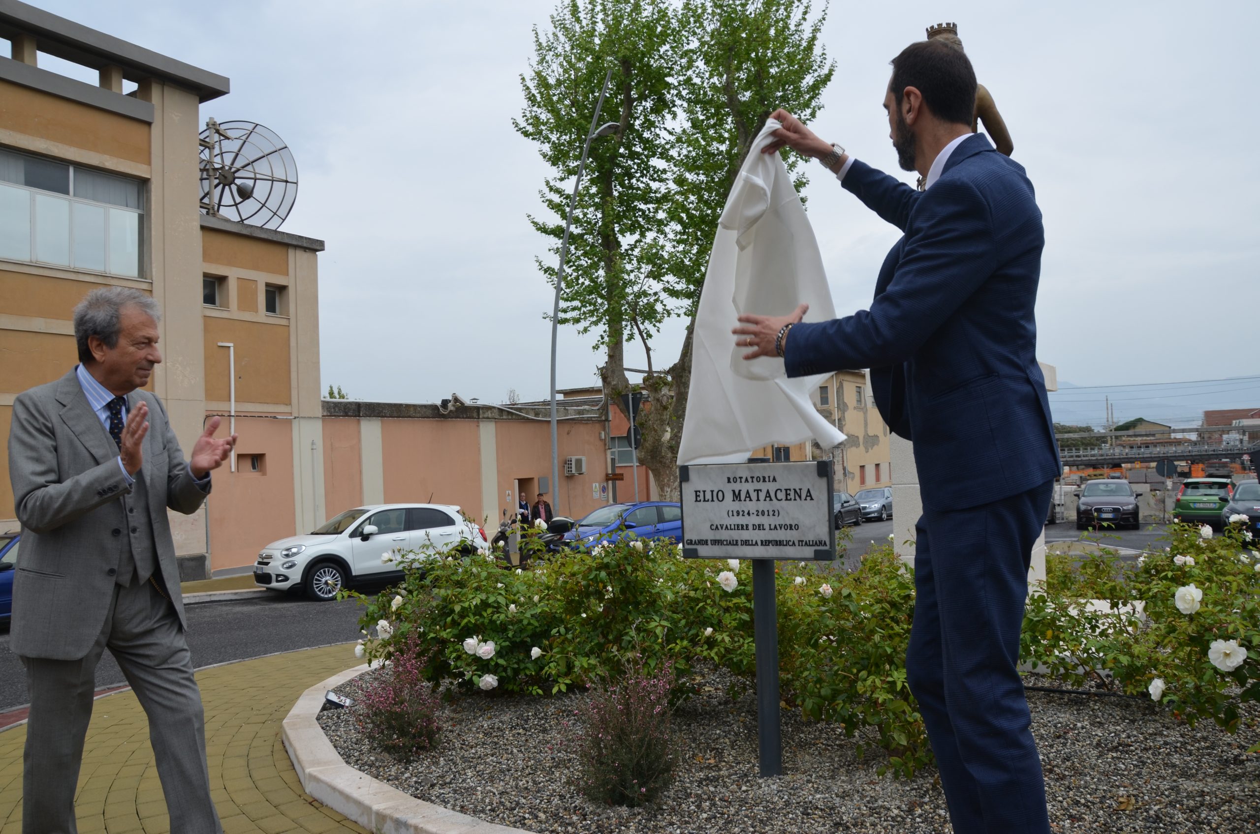 Inaugurata la Rotatoria Elio Matacena