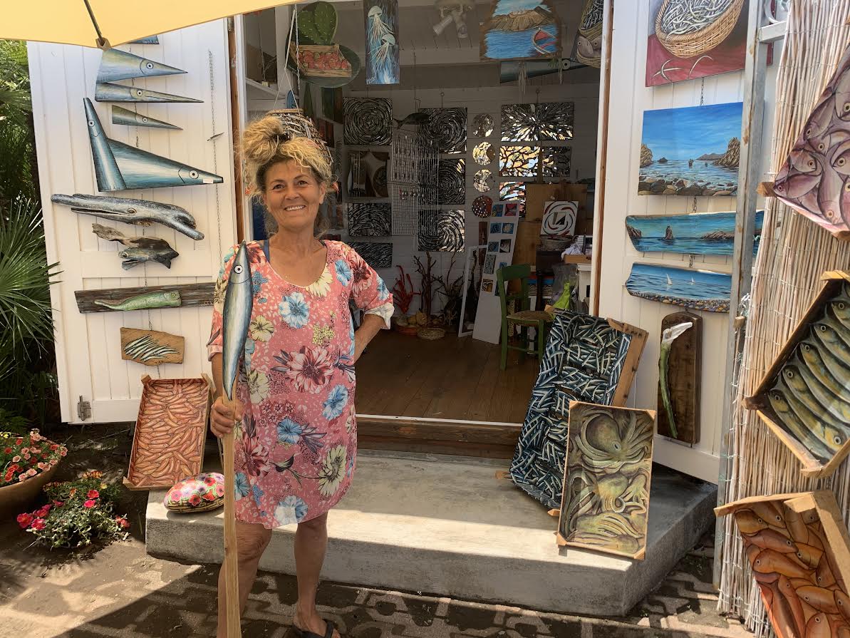 Tiziana, il talento dell’artista “vulcanara”