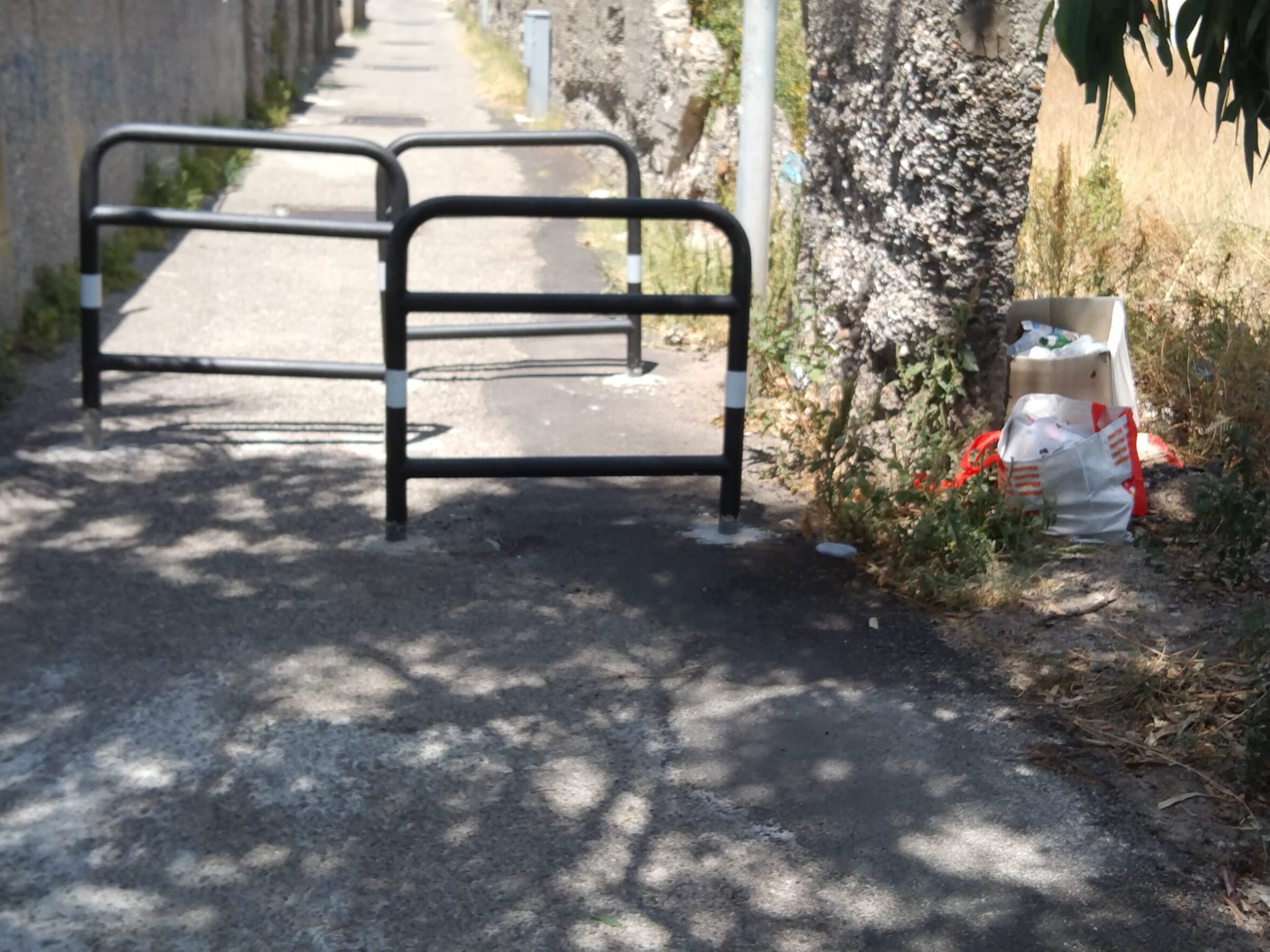 Dissuasori impediscono il passaggio dei disabili, polemiche a Santa Margherita