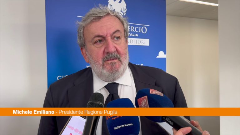 Emiliano a Fitto “Qui non circola un soldo, la misura è colma”