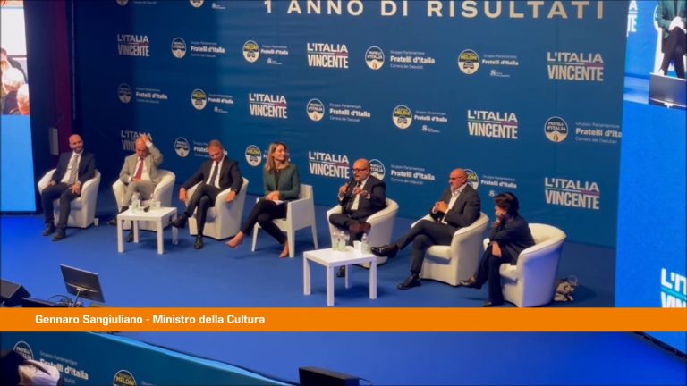 Sangiuliano “Crocifisso dalla ‘casta’ sul tax credit”