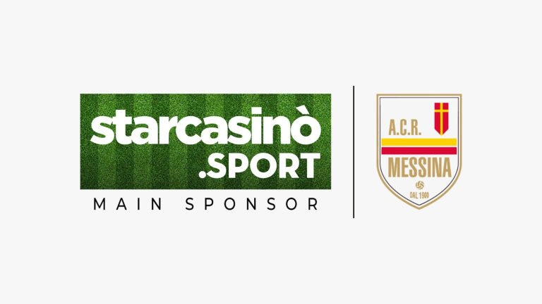 Acr Messina, StarCasinò Sport è il nuovo main sponsor