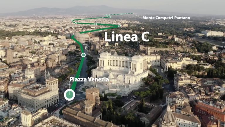 Roma, tra passato e futuro la nuova stazione Venezia della metro C