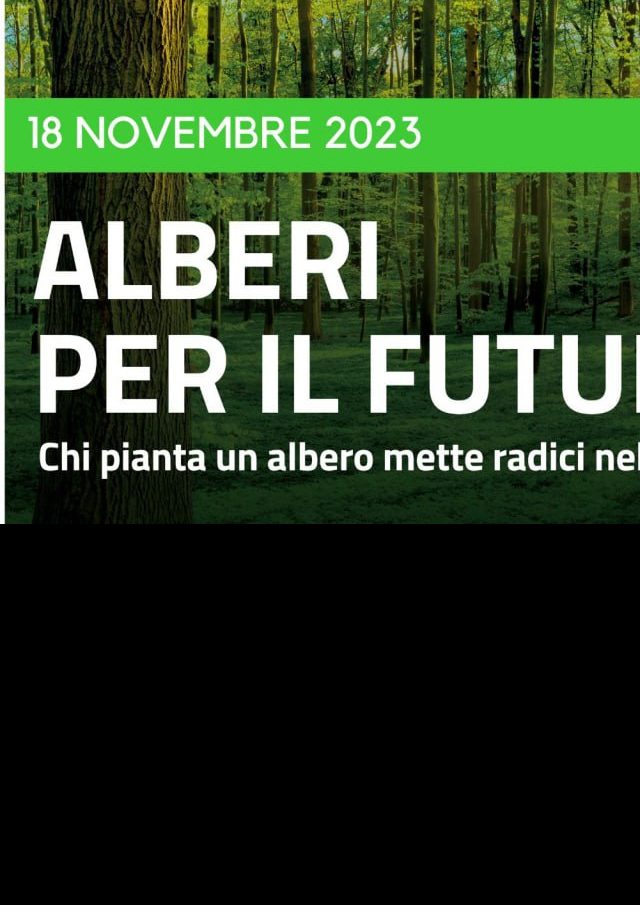 Arriva “Alberi per il futuro” a Villa Sabin