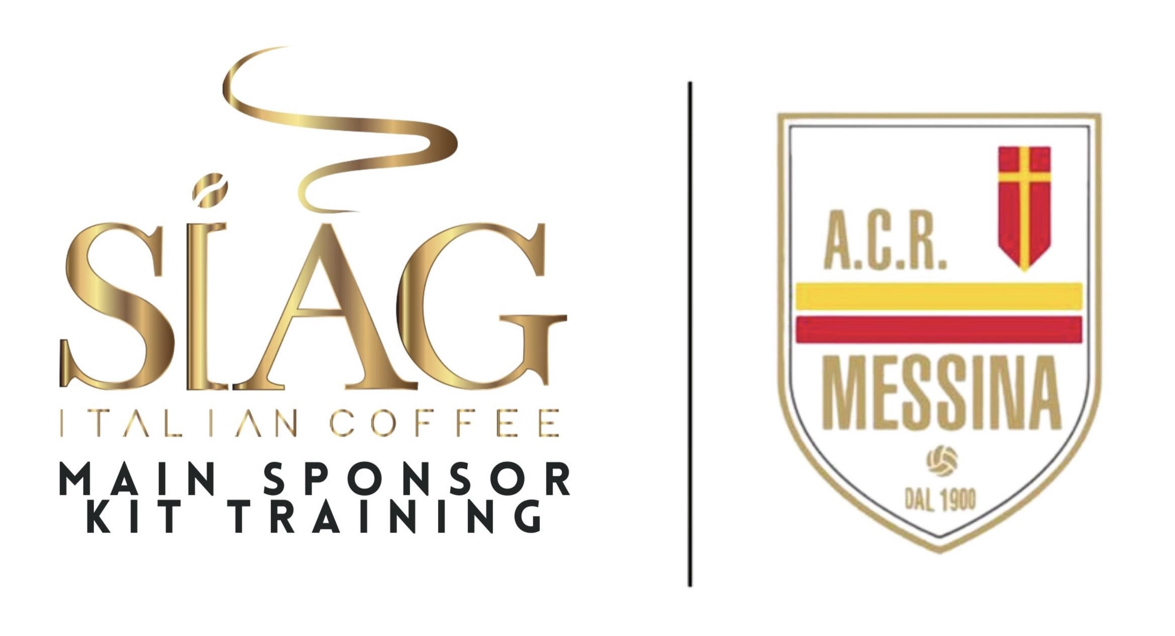 Acr Messina sigla accordo con Siag Caffè, “Main Sponsor Kit Traininig ...