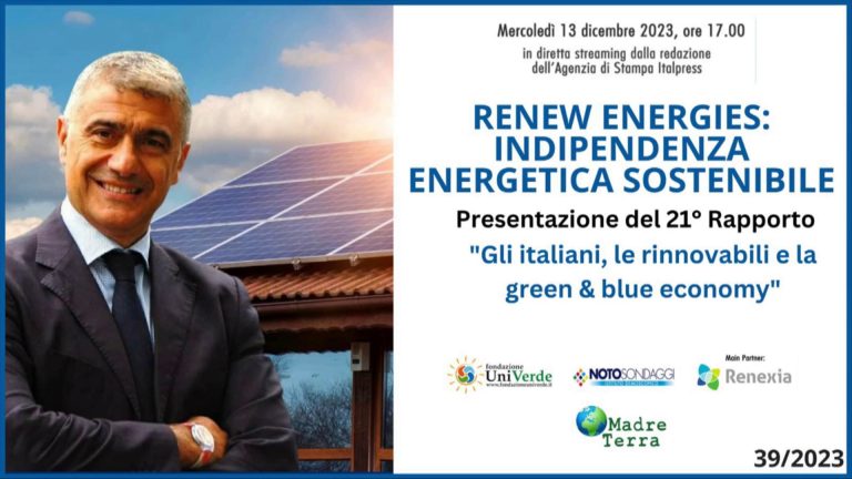 Madre Terra – Renew Energies: indipendenza energetica sostenibile
