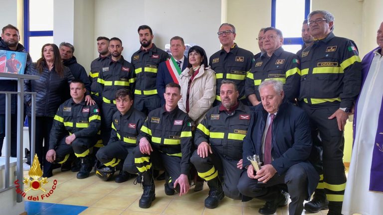 Inaugurato il nuovo distaccamento Vigili del fuoco con il Ministro Musumeci