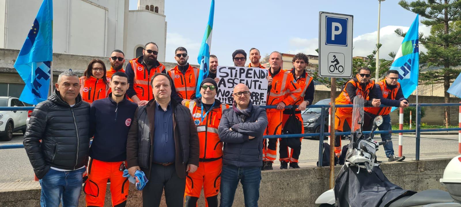 Policlinico, i lavoratori della Italy Emergenza incrociano le braccia: “Chiediamo maggiori tutele”