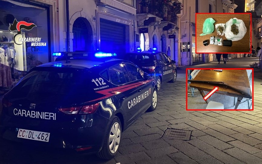 Droga negli slip, 47enne denunciato dai carabinieri di Taormina