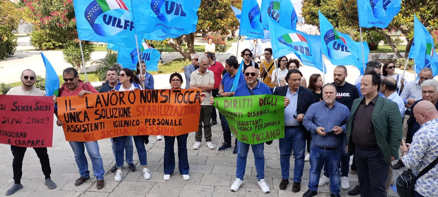 Coop Aldia, sit-in di Uil e Uil-Fpl