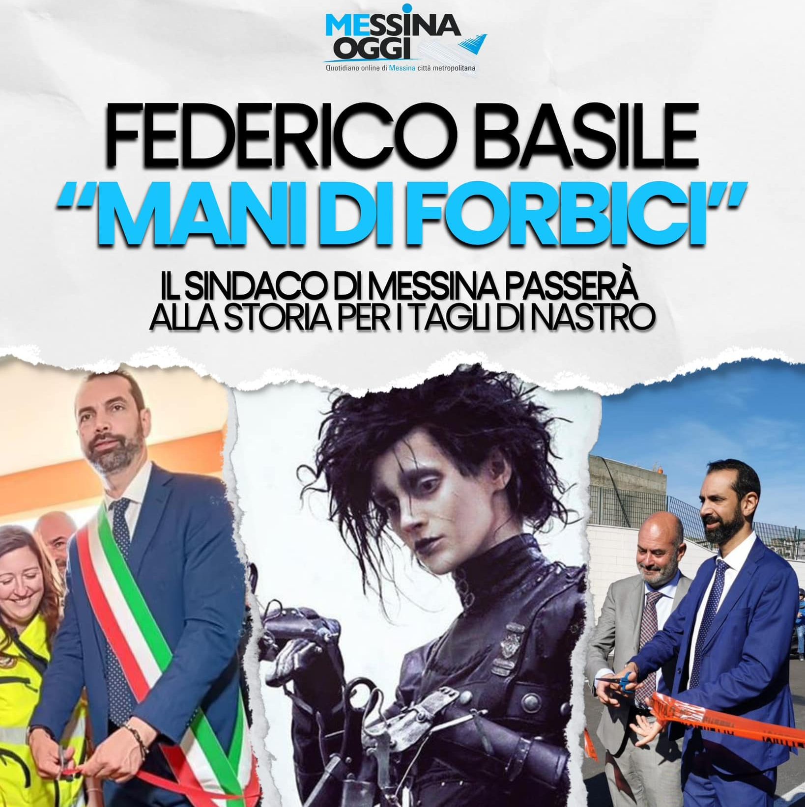 Basile “mani di forbici”: ieri ennesimo taglio del nastro
