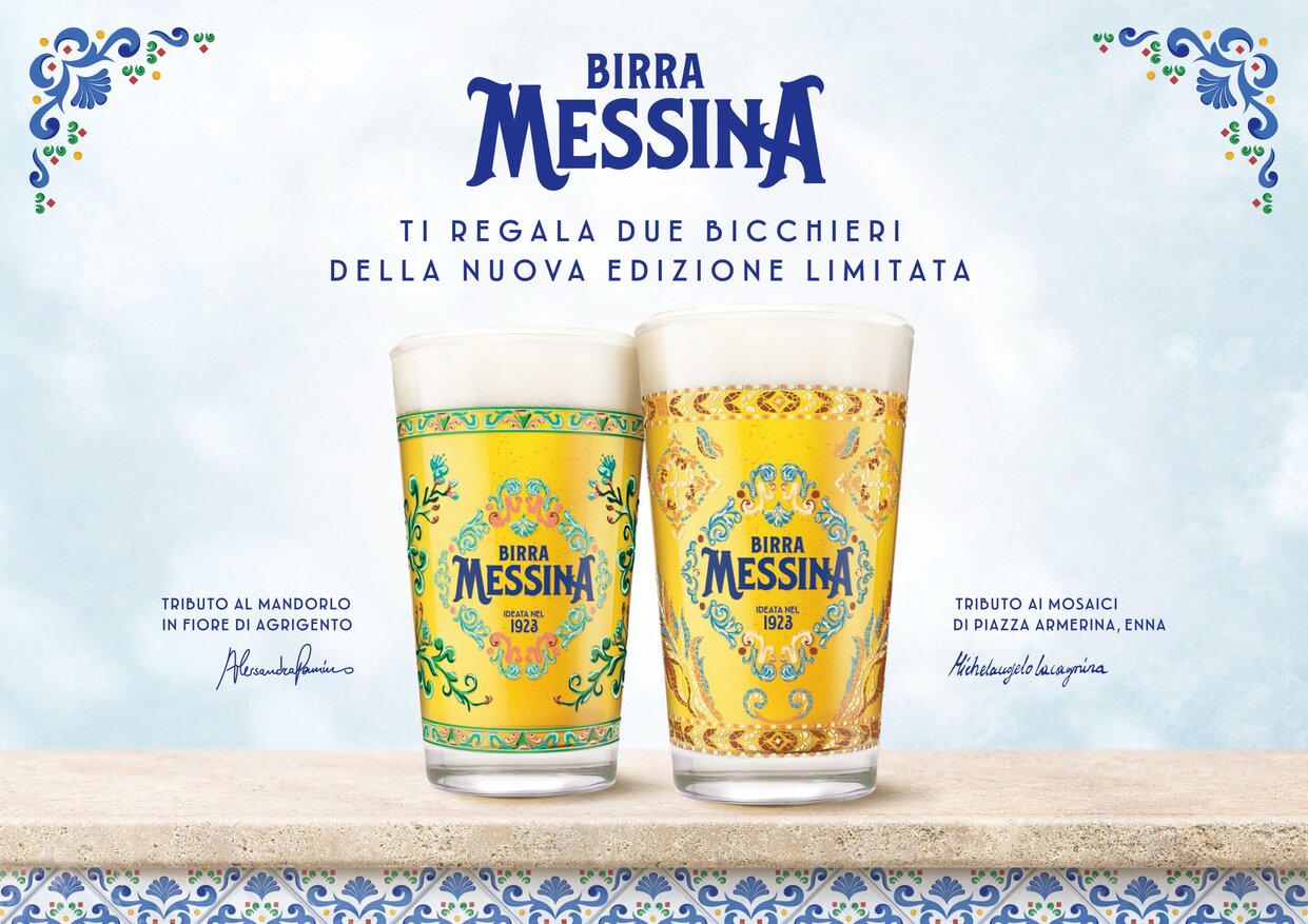 Birra Messina lancia i nuovi bicchieri: come riceverli in regalo