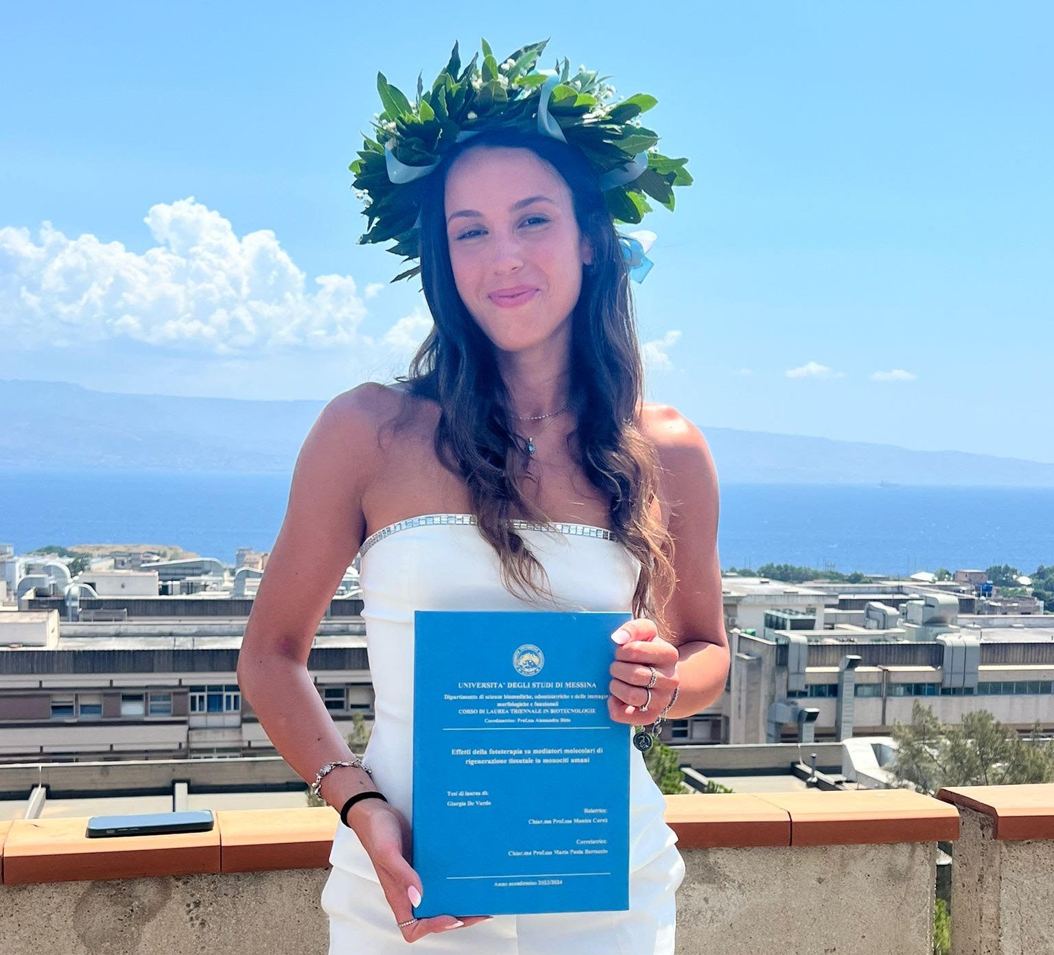 Giorgia De Vardo si è laureata col massimo dei voti e la lode