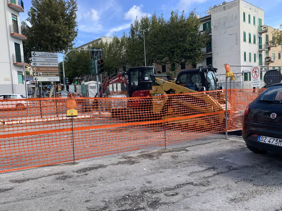 Parcheggio Sant’Orsola, lavori fermi