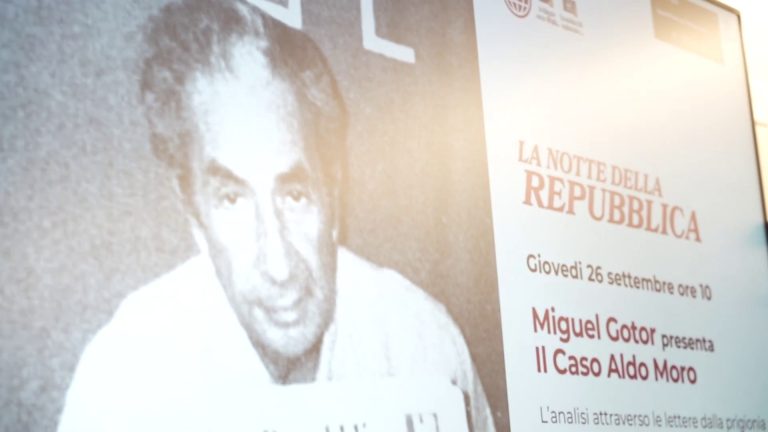 UnitelmaSapienza, Miguel Gotor racconta il “Caso Moro” agli studenti