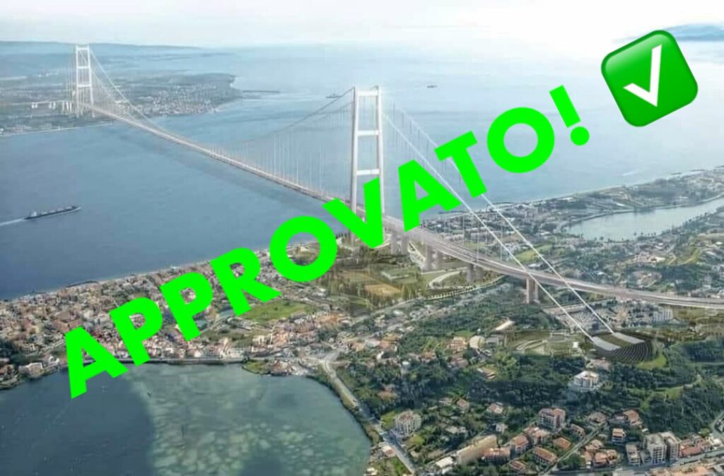 Via libera del CIPESS al progetto definitivo del Ponte sullo Stretto