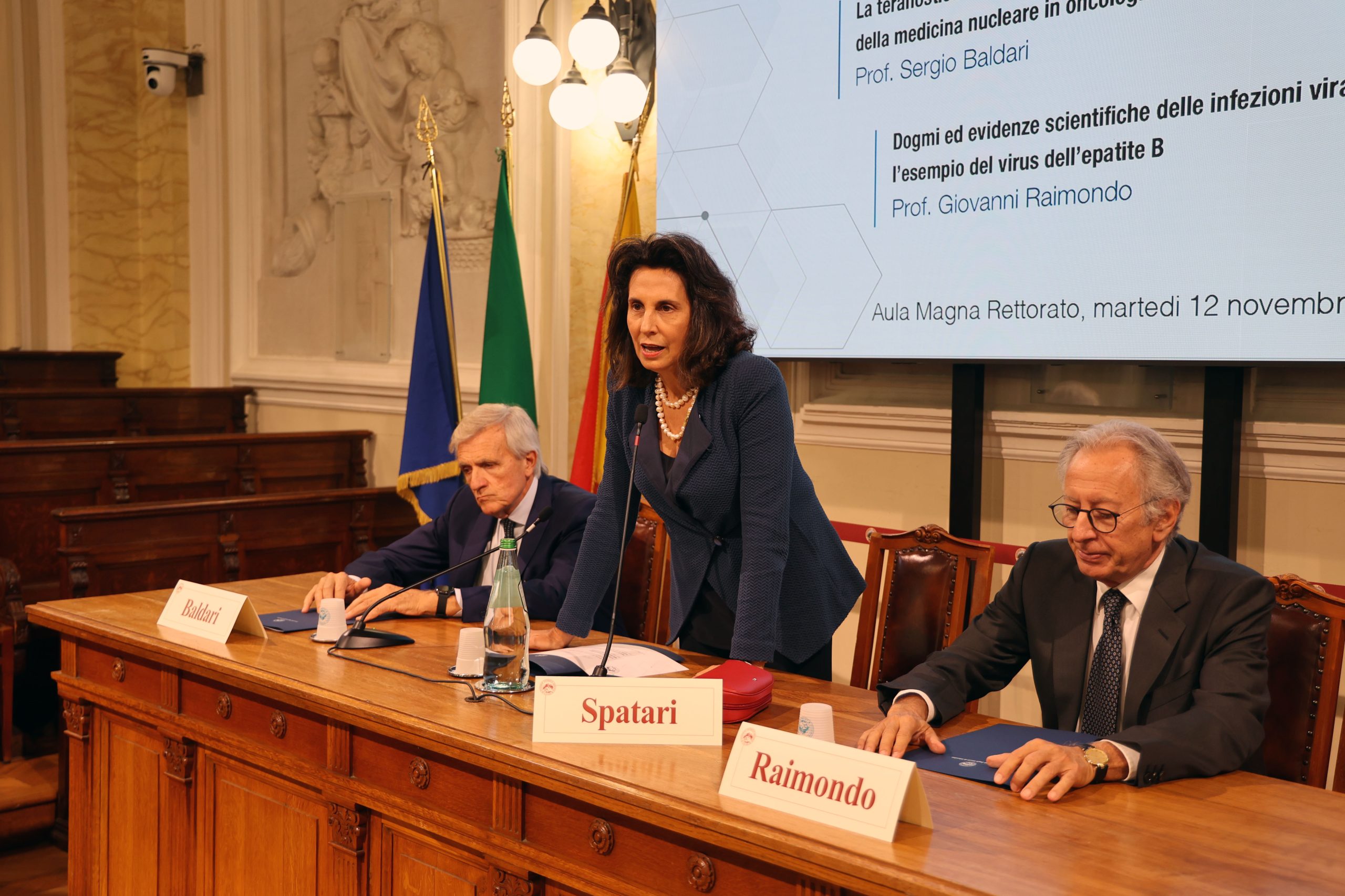 Lettere magistrali dei professori Baldari e Raimondi