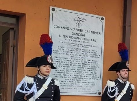 I Carabinieri a Messina ricordano il Sottotenente Giovanni Cavallaro, vittima di Nassiriya
