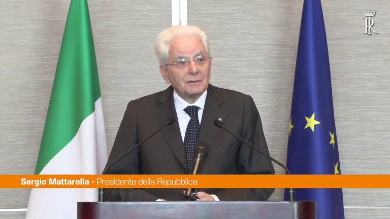 Mattarella “Volontà di intensificare rapporti bilaterali Italia-Cina”