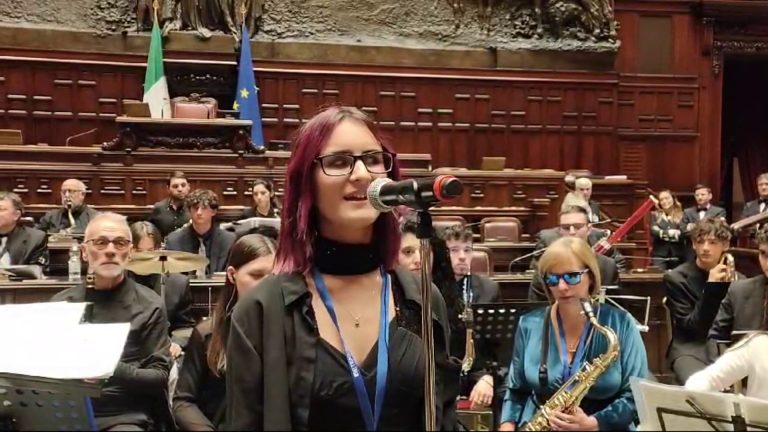 Nell’aula d Montecitorio il concerto della Blind inclusive orchestra
