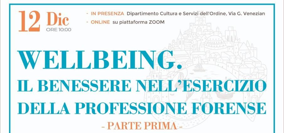 Messina, al via oggi il convegno sul benessere nella professione forense