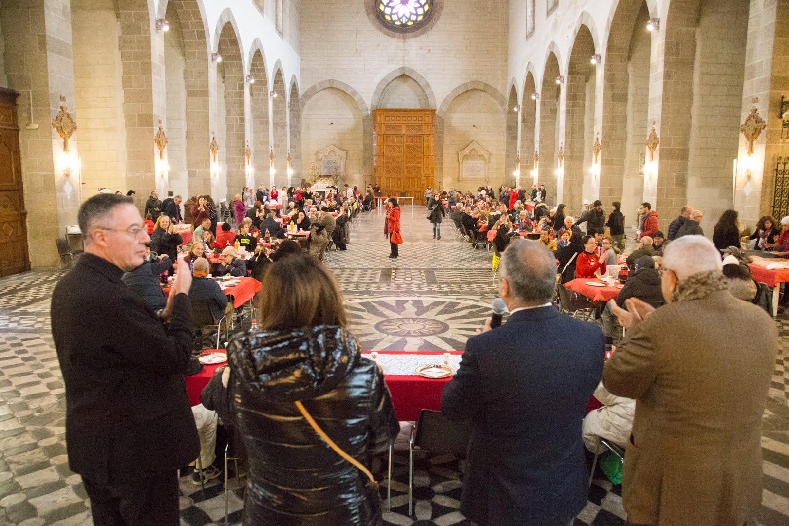 Il pranzo di Natale della Comunità di Sant’Egidio