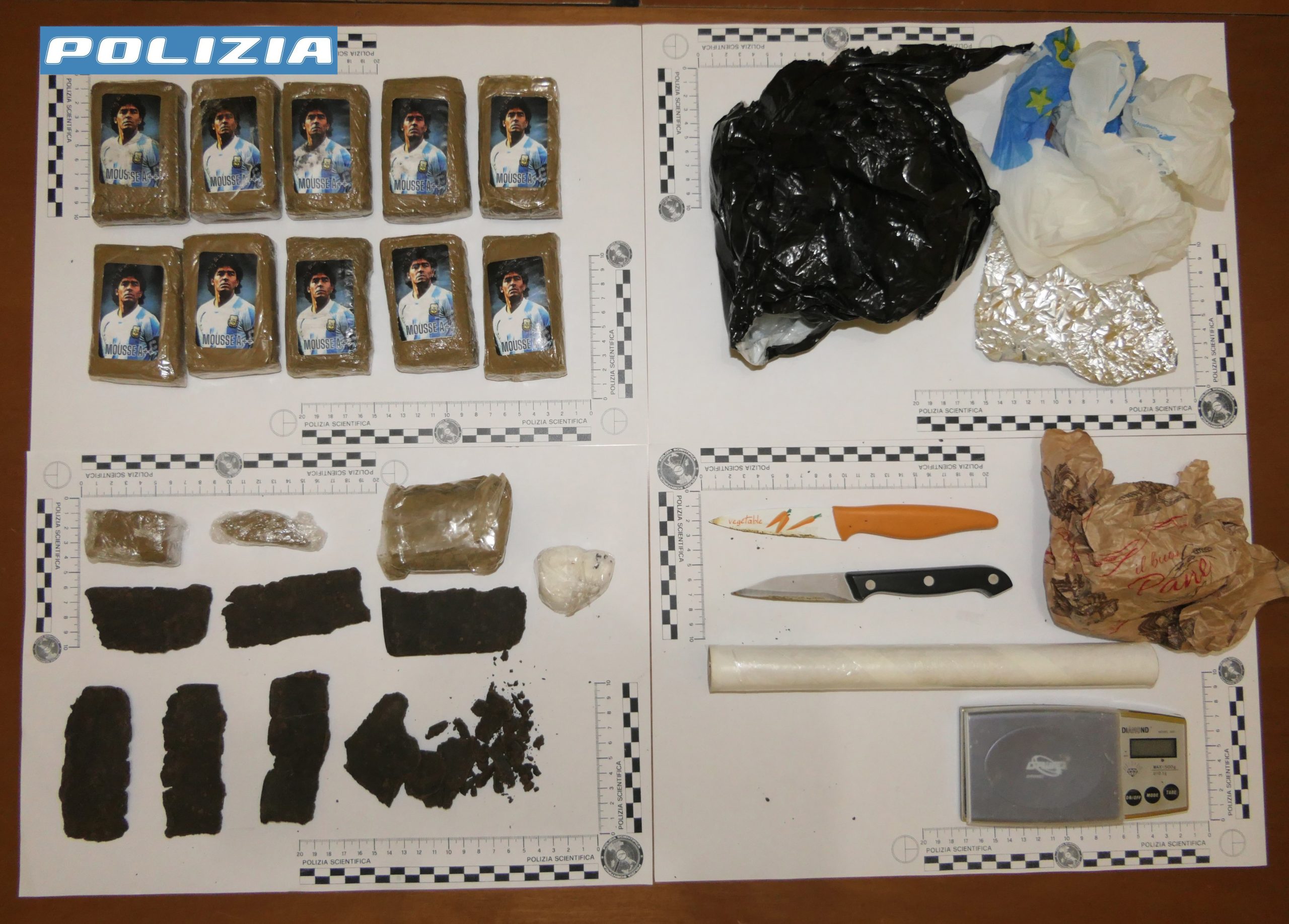 Guidava ad alta velocità: trasportava cocaina