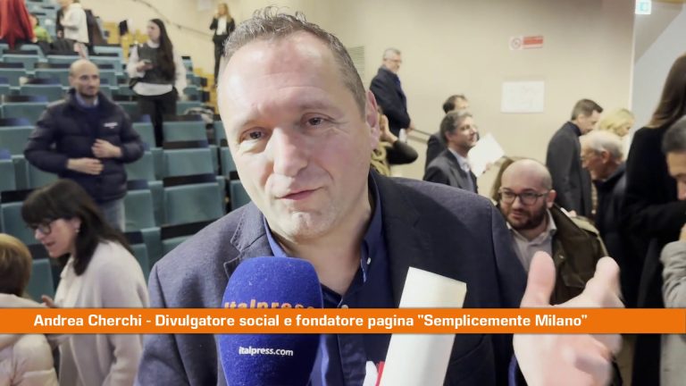 Ambrogino d’oro ad Andrea Cherchi “Dedico questo premio a mio papà”